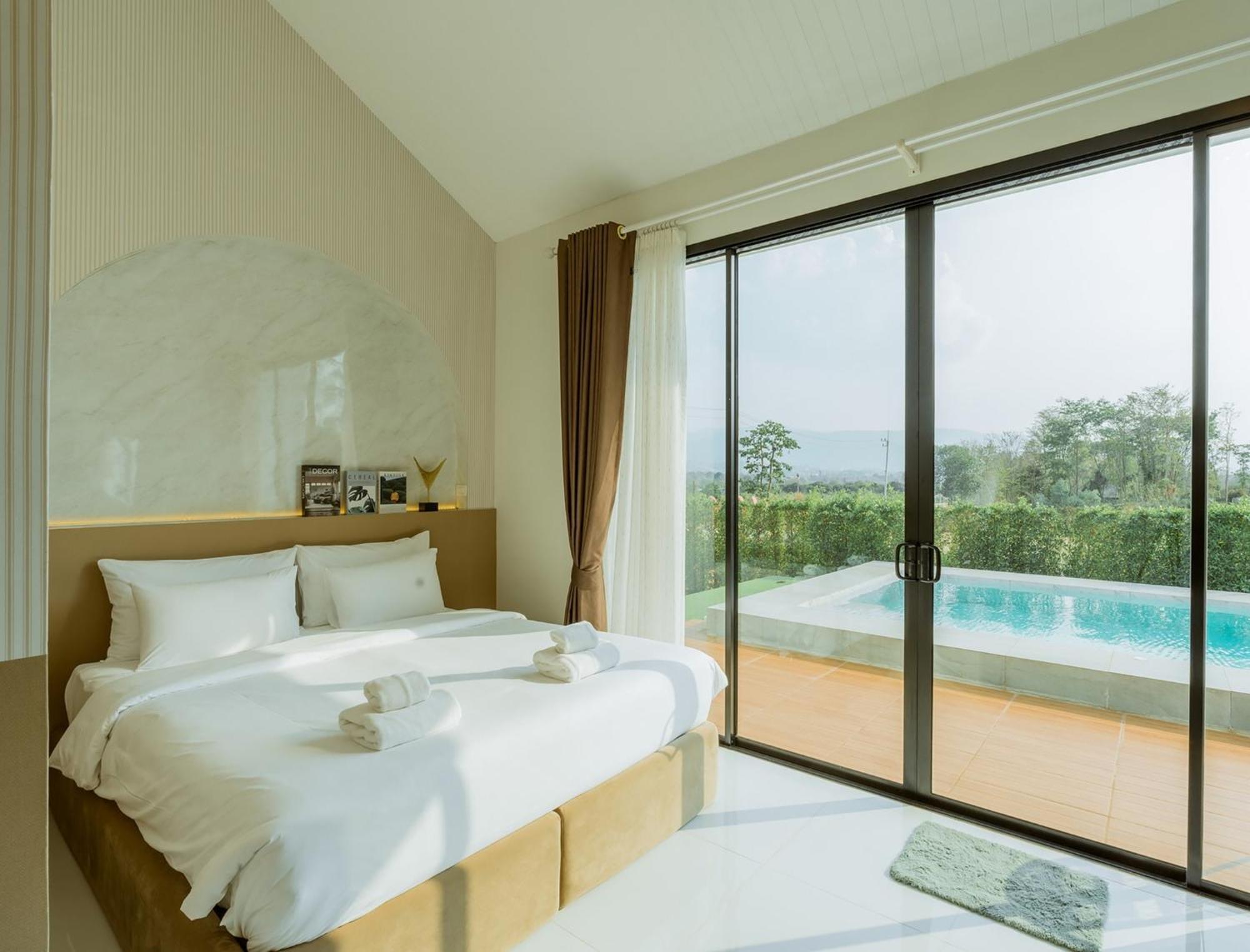 แอนเดส พูลวิลลา เขาใหญ่ Andes Pool Villa Khaoyai Wangkata Exteriör bild